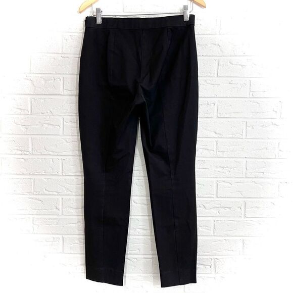 EVERLANE Black Pull On Zip Side Pants Size 4 - Picture 5 of 9